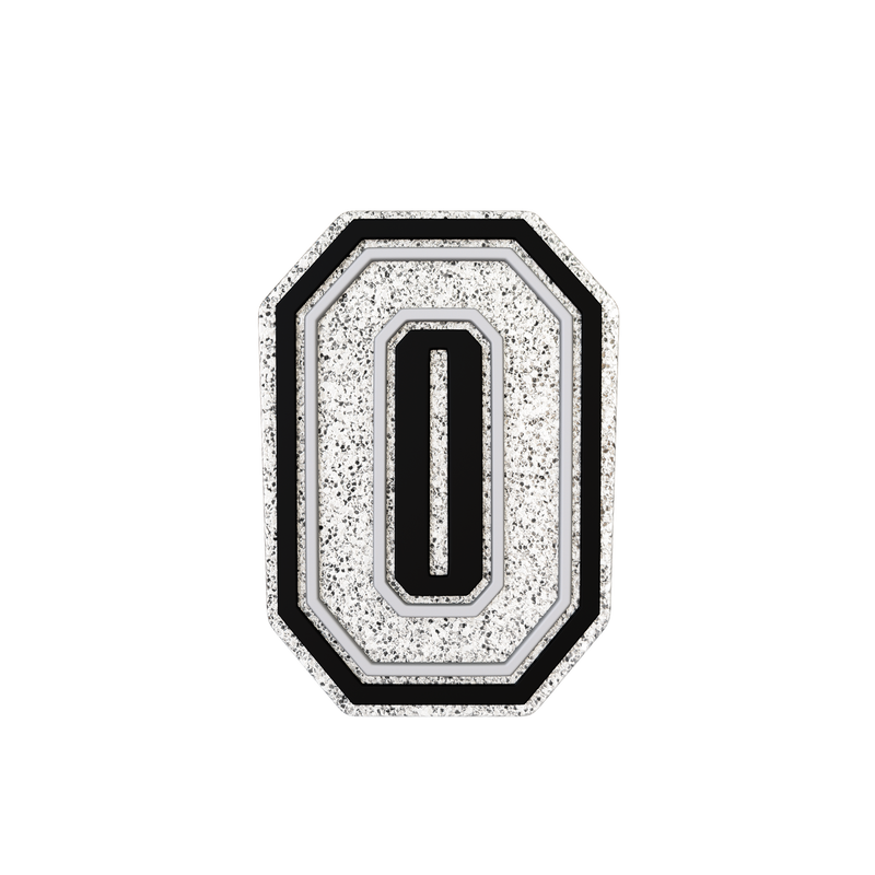 Budz | Silver Letter O