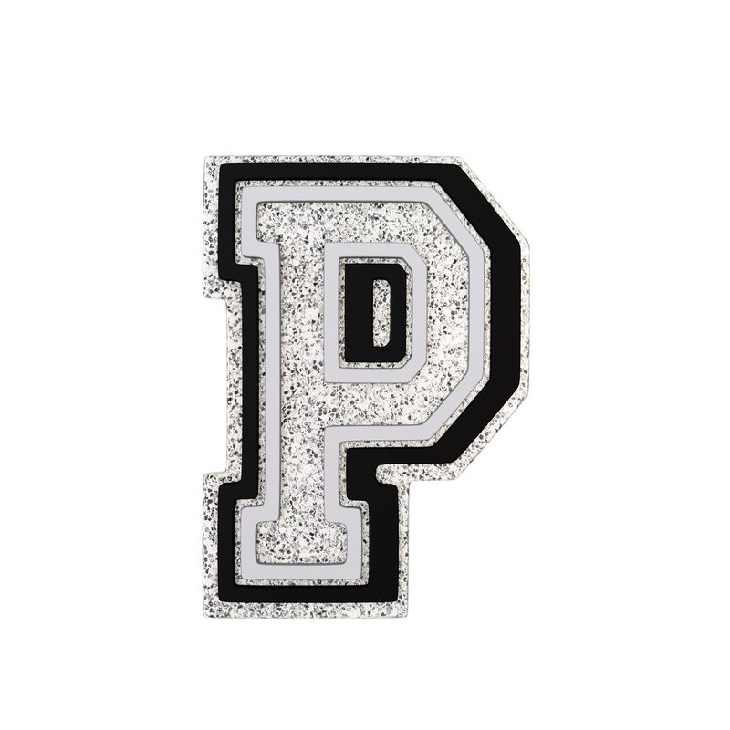 Budz | Silver Letter P