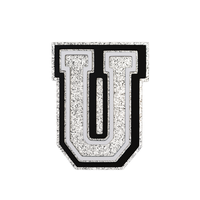 Budz | Silver Letter U
