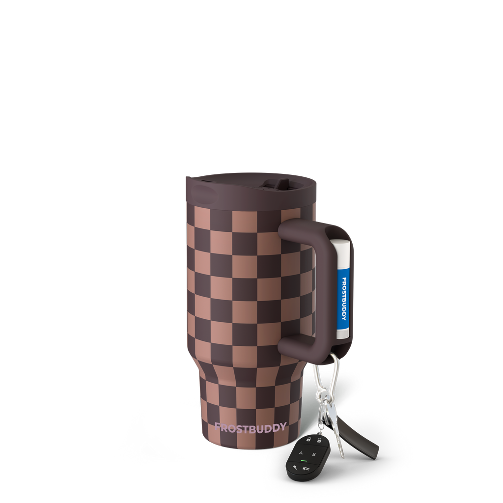 Mug Buddy 16oz | Espresso Checkered