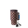 Mug Buddy 16oz | Espresso Checkered