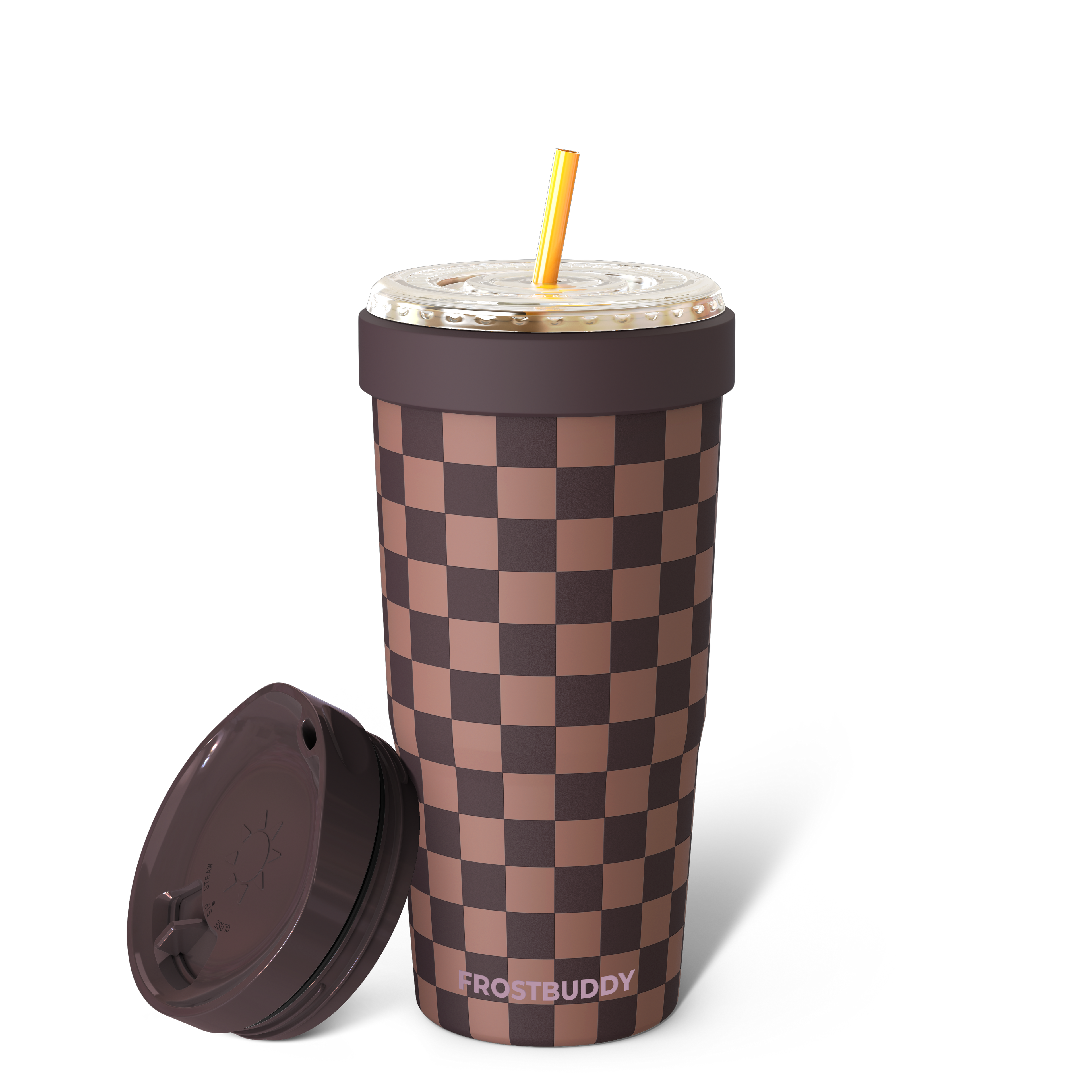 To-Go Buddy | Espresso Checkered